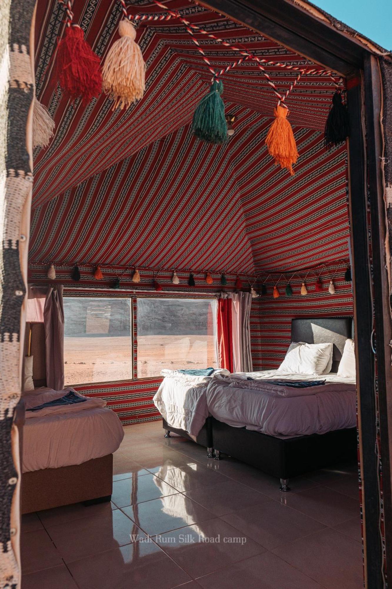 Wadi Rum Silk Road Camp 外观 照片